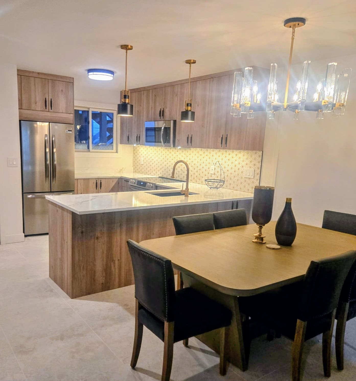 After ski condo remodel Park City - modern Airbnb-ready interior
