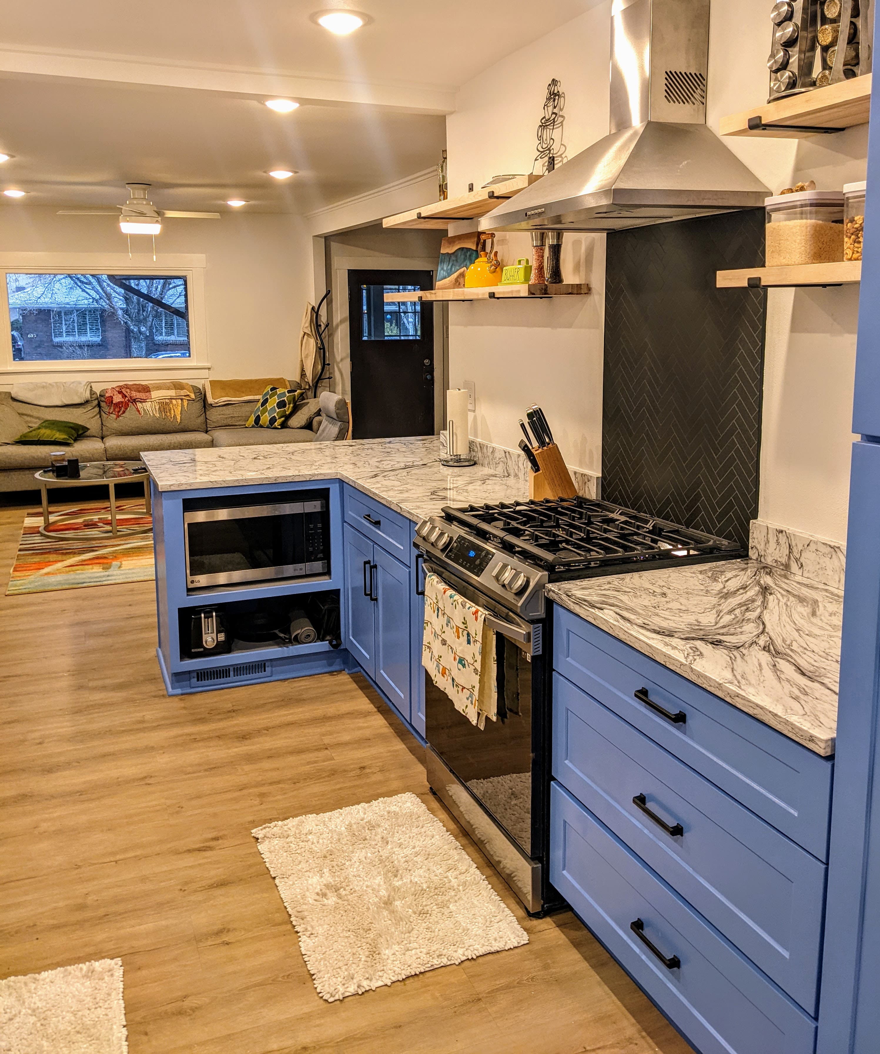 Completed kitchen remodeling project in Park City Utah