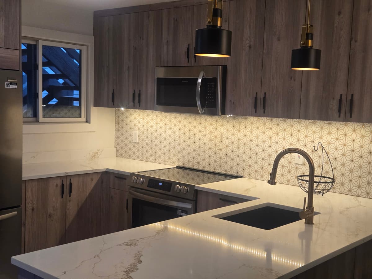 Condo Remodel Park City - Modern Kitchen for Ski Condo