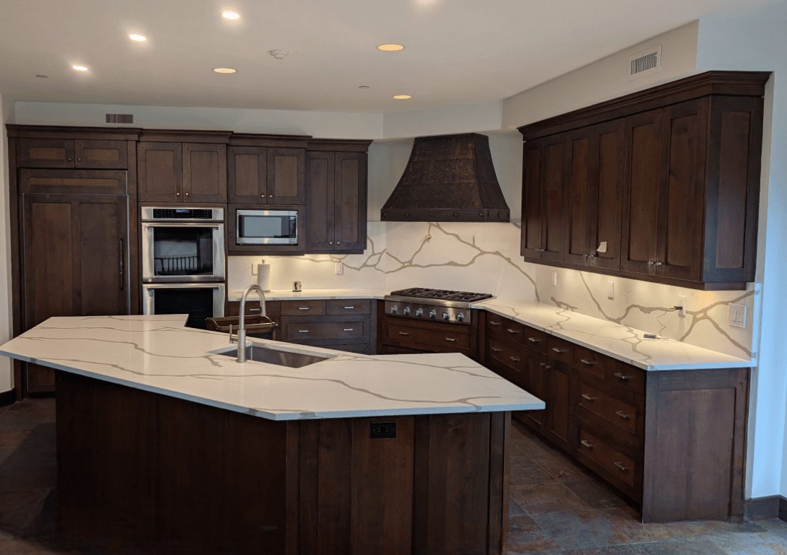 Beautiful kitchen renovation in Park City Utah showcasing expert craftsmanship